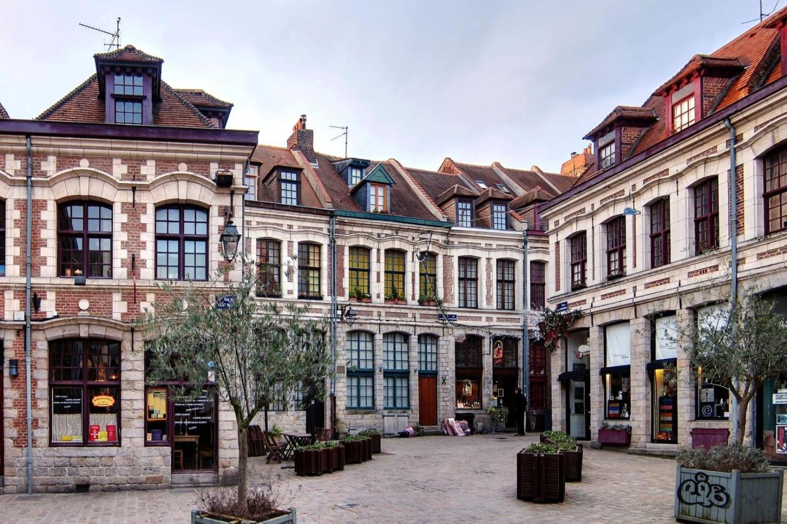 Spacious Apartment W Private Parking In Old Lille Exterior foto
